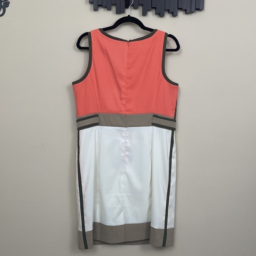 Dress Barn Color Block Dress - Picture 4 of 5